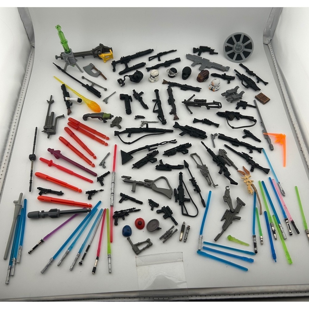 Vintage Star Wars Weapons Bundle Lot